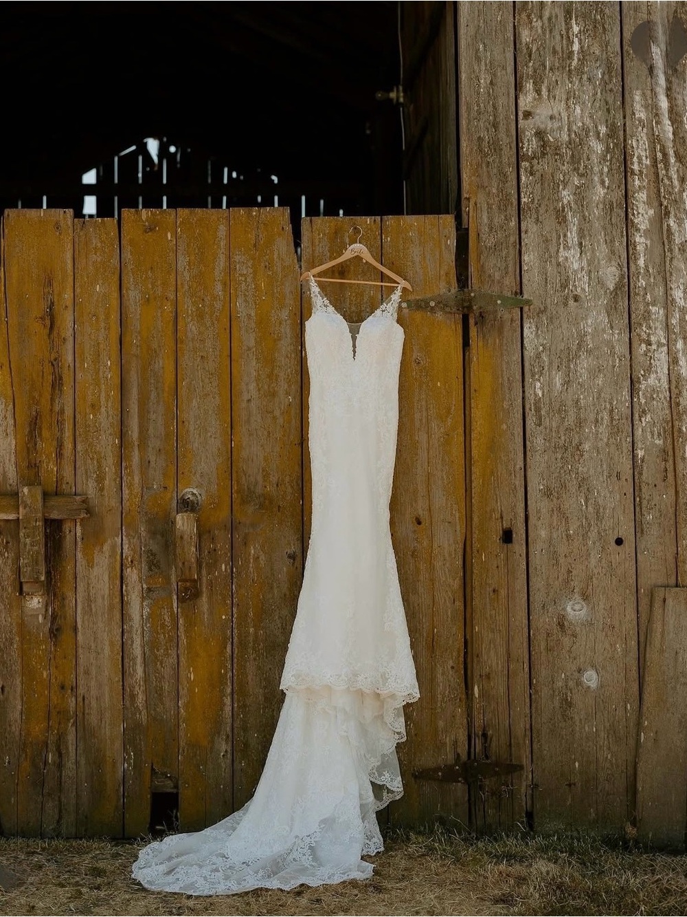Lace Bridal Gown with Train